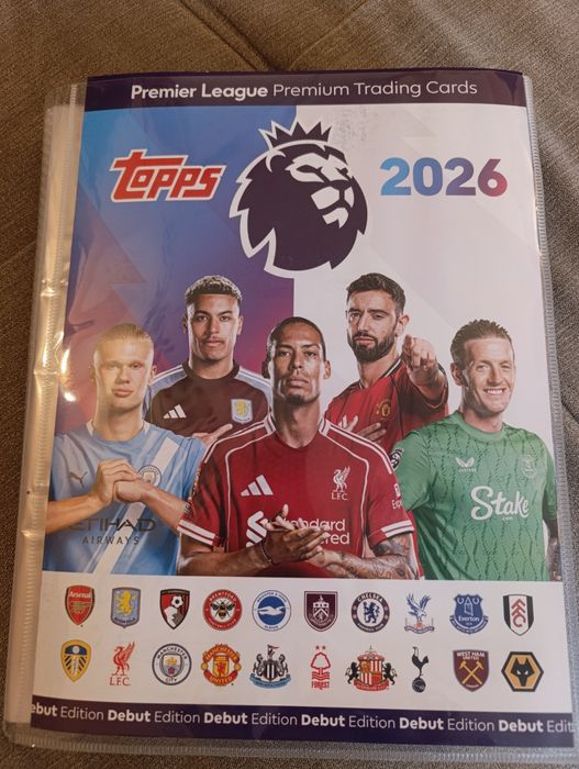 Пълен албум Topps Premier league 2026