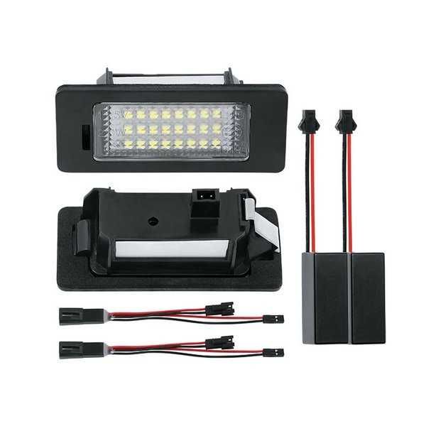 Lampi numar full led leduri pentru Skoda Rapid Skoda Octavia 3