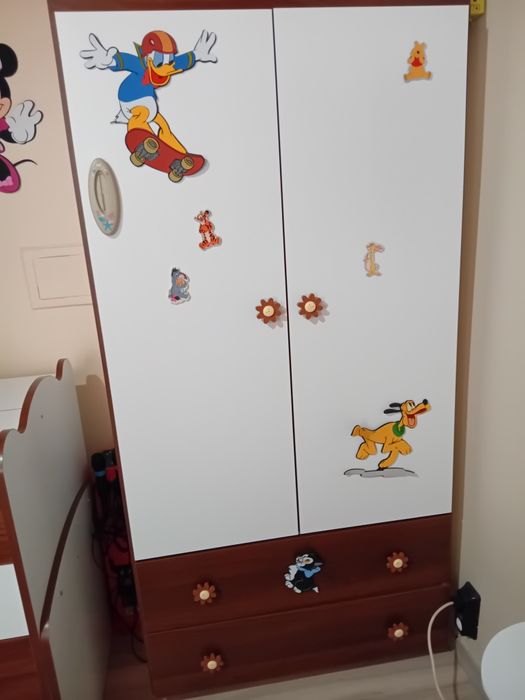 детско легло(люлка) и гардероб Комплект