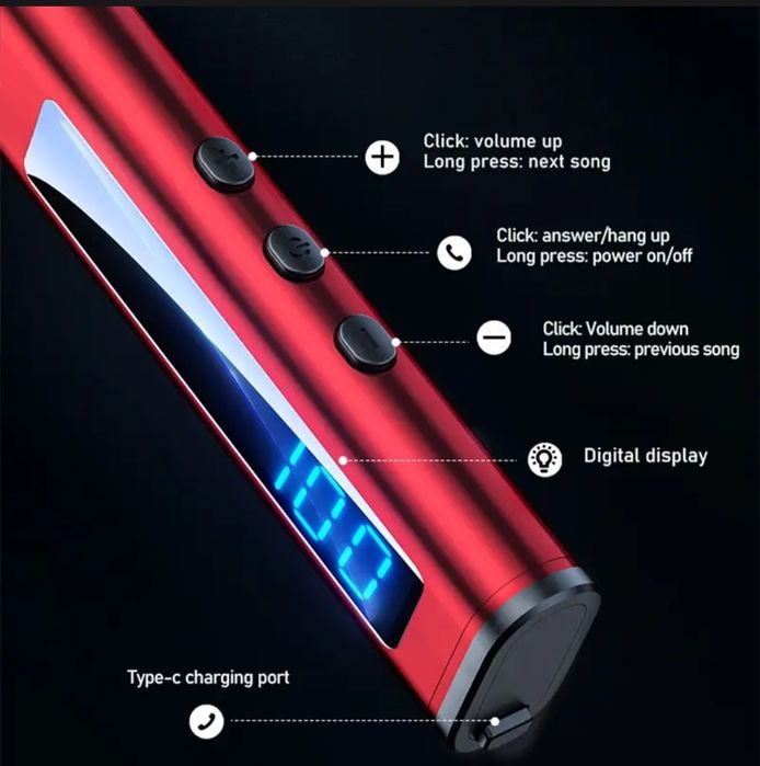 Блютуз наушник с ободком