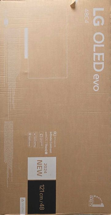 LG OLED evo C4 (48C41LA), 48" (121 cm), model 2024