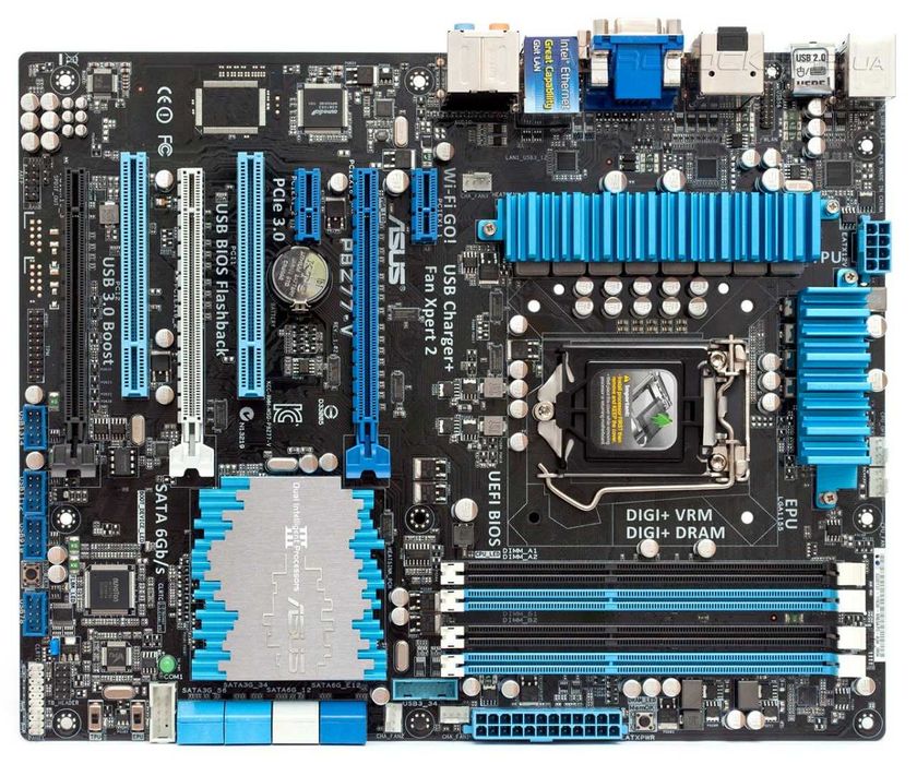 Asus Z77 LGA1155 soket Plata kolichestvada holati ideal + garantiya