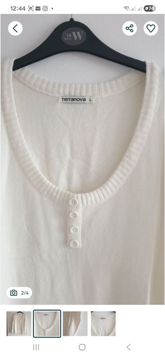 Pulover fin Terranova L, dama