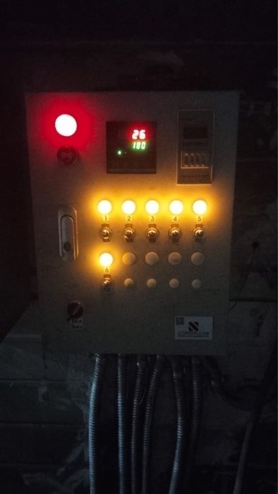 Щит для газовой печи полимиризаций