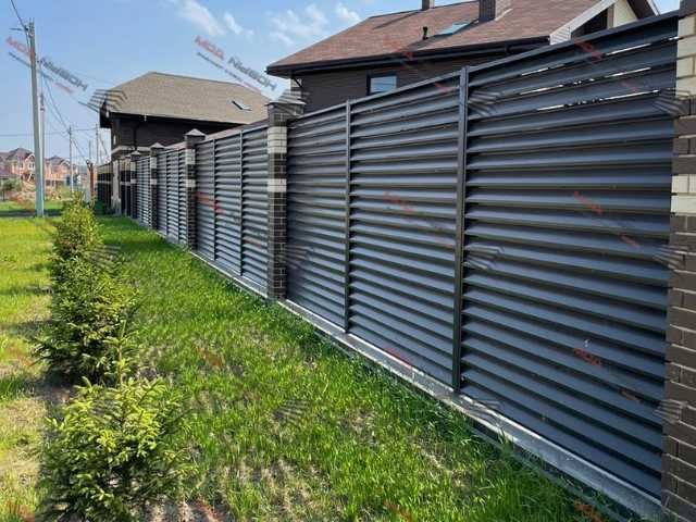 Забор жалюзи еврозабор