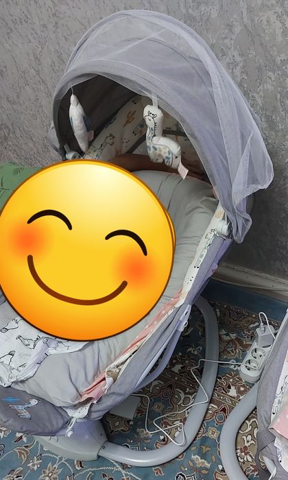 Продаю люльку 3в1 электрокачели