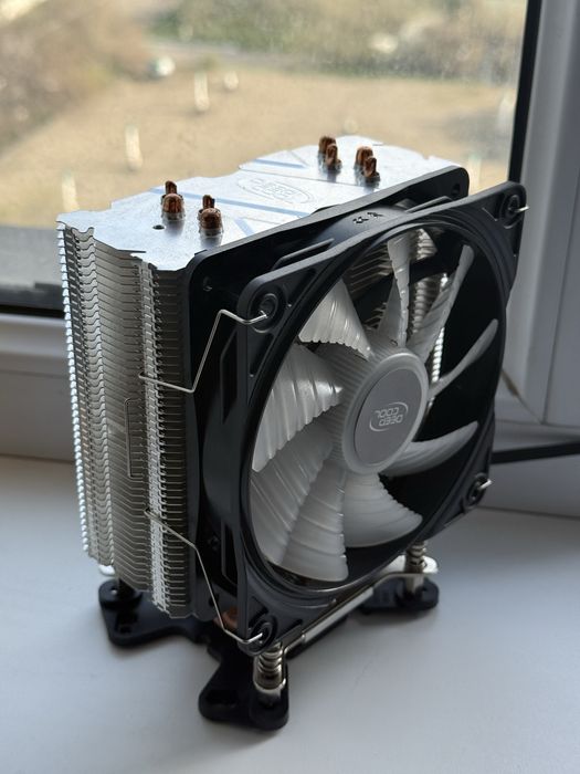 Башенный кулер Deepcool Gammaxx 400, 120 мм, с подсветкой на 4 трубки