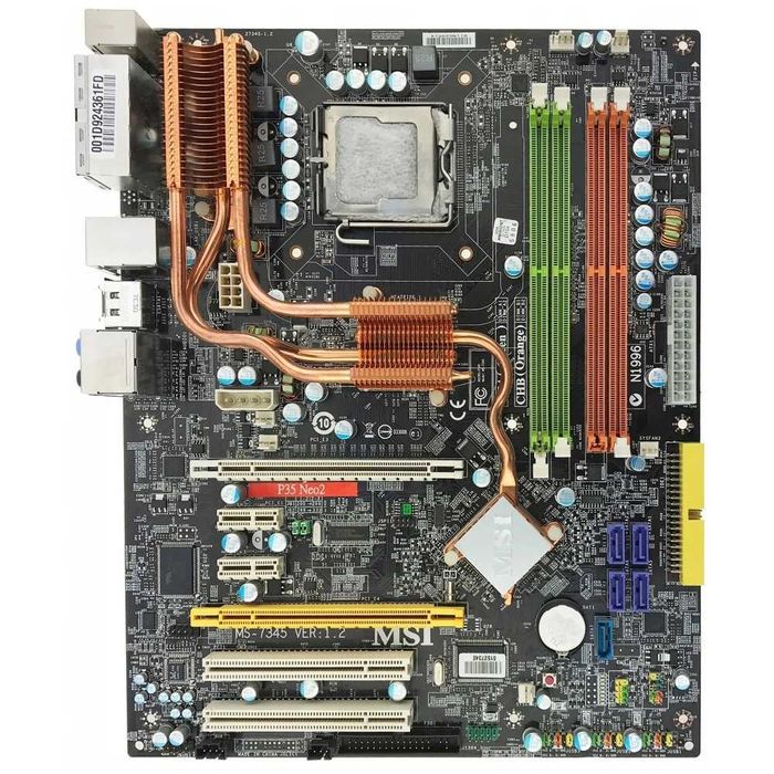 Дъно Дънна платка MSI P35 Neo2-FR / FIR 775 DDR2
