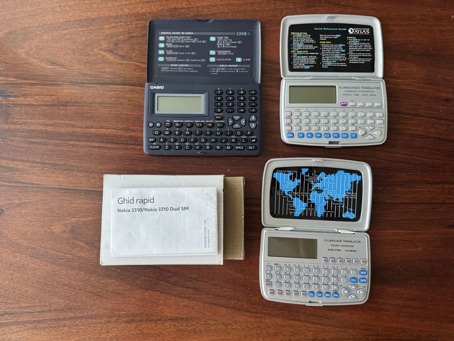 Colectie calculatoare stiintifice si organizatoare