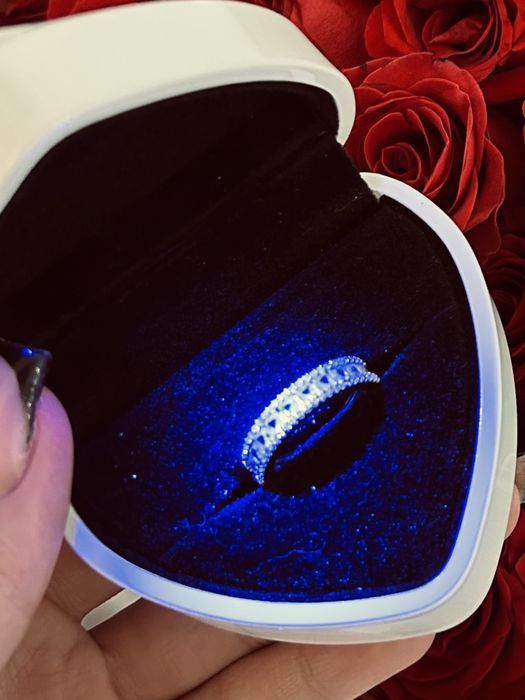 Кольцо серебро 925