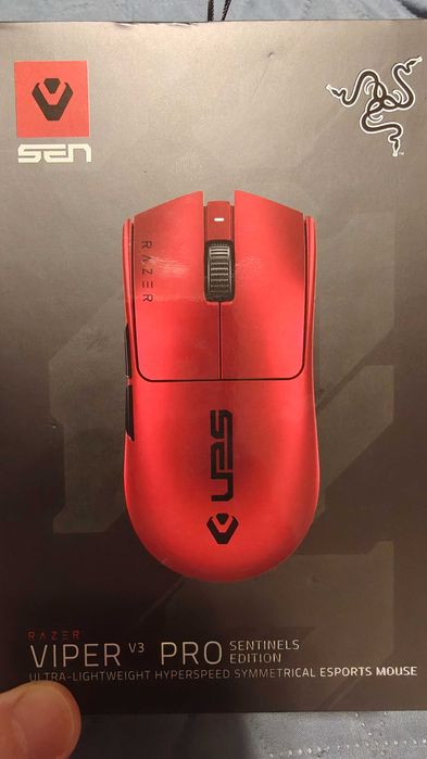 Геймърска Мишка Razer Viper V3 Pro Sentinels Edition + 2г. Гаранция!