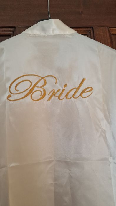 Halat cu cordon Bride, alb, marimea M