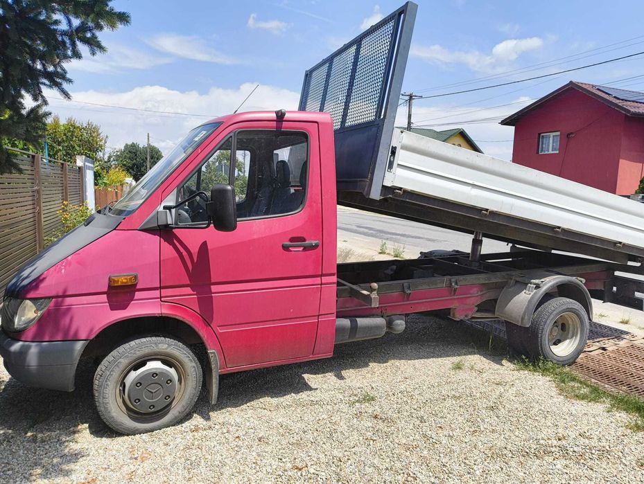 Mercedes Sprinter BASCULABIL 2.7 CDI (156 CP) / An 2004 / Punte Dublă / Cat. B