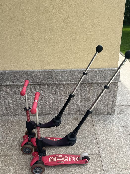 Mini micro 3в1 тротинетка. От 1 до 5 г.