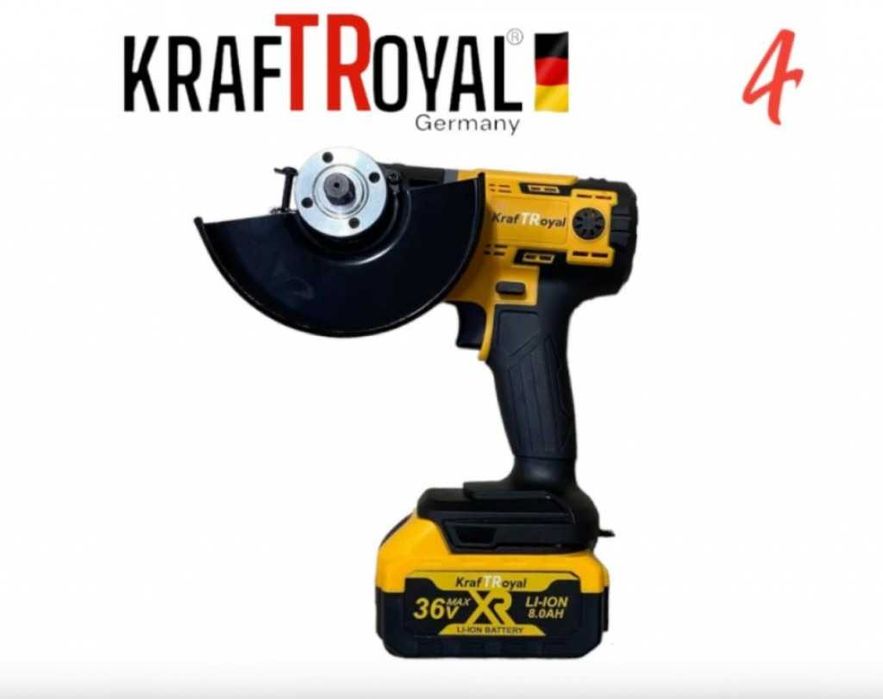 5в1 универсален комплект KraftRoyal с 5 приставки: ЧИСТО НОВ КОМПЛЕКТ