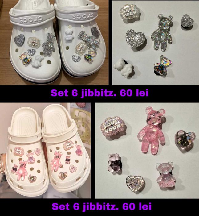 Jibbitz charmuri pt Crocs (seturi)