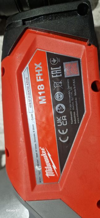 Milwaukee, Wurth rotopercutor pe acumulator