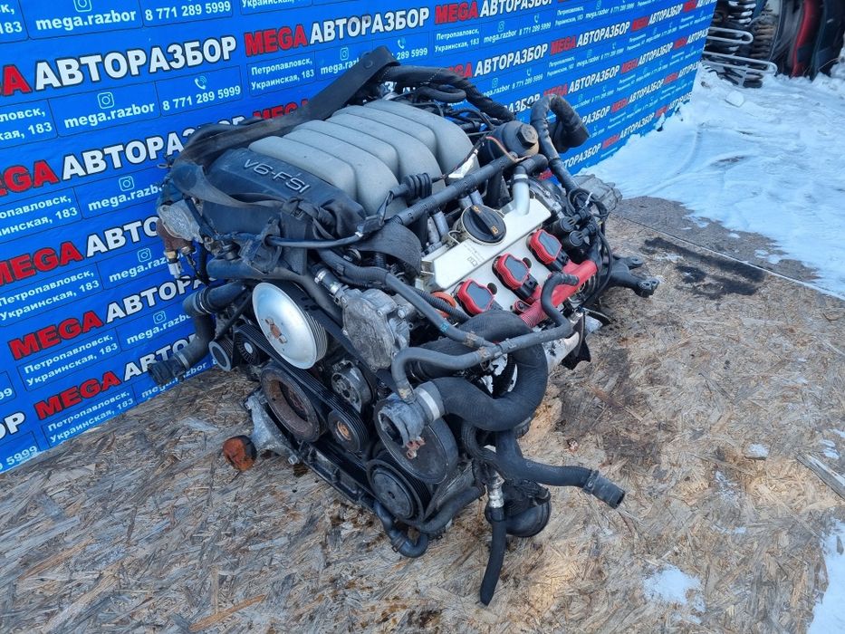 Двигатель BDX 2.8 на audi A6C6.