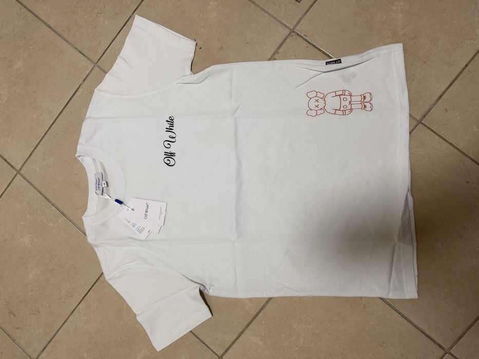 tricou Off-White x KAWS (Companion) alb