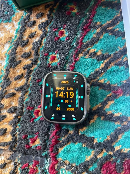 Smart watch ultra green lion
