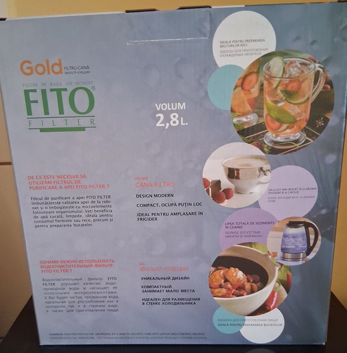 Vând Cana filtrare apa nouă