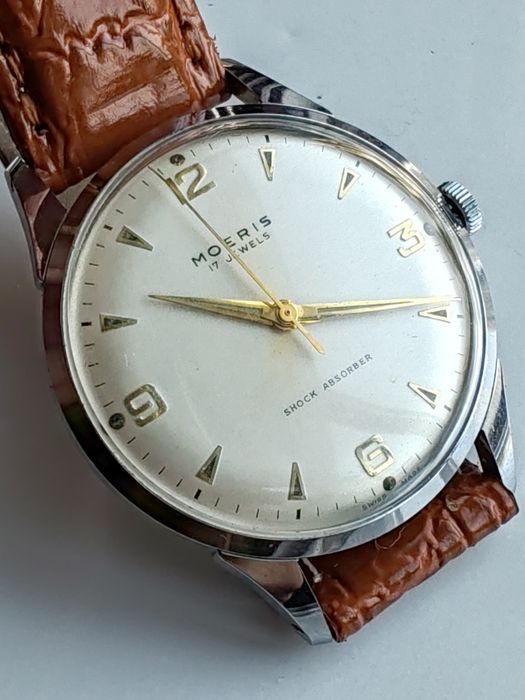 Ceas Moeris Int Manuala 35,5 mm Funcționează Impecabil!