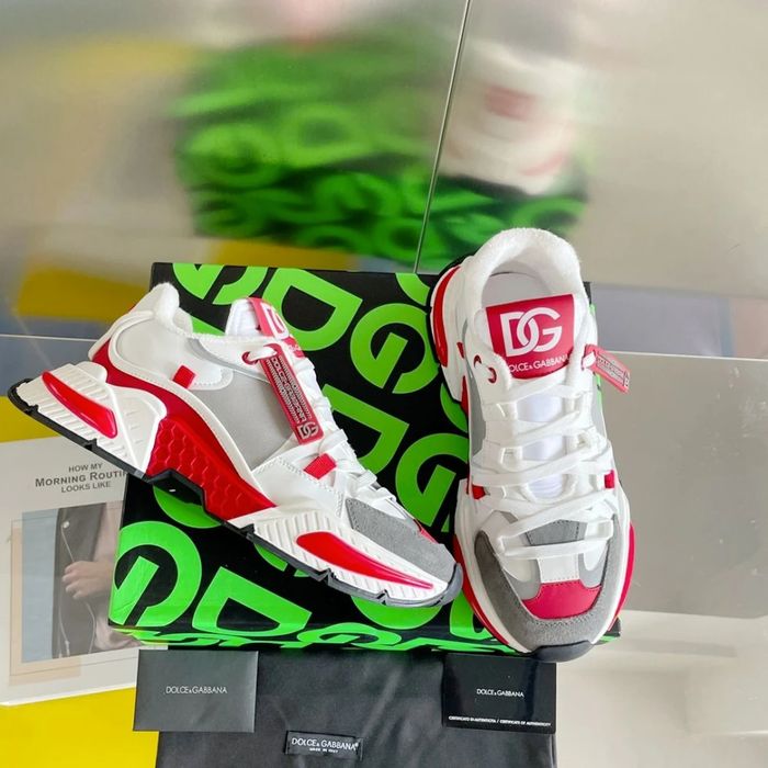 D&G Airmaster Sneaker "White/Red"