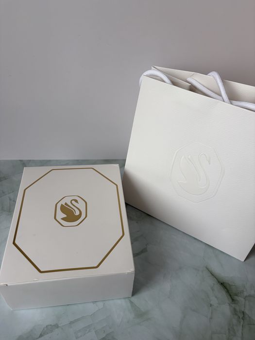 Swarovski Колие Idyllia Колекция Сребърно Сърце