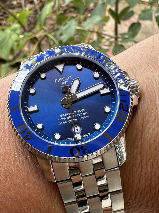 Vand ceas Tissot Seastar 1000, diver 300M, 43mm, NOU!