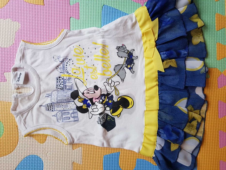 Бебешки рокли, пуловер и гащеризон Steiff, Disney