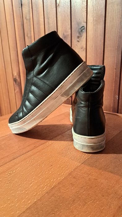 Bianki Високи кецове кожени