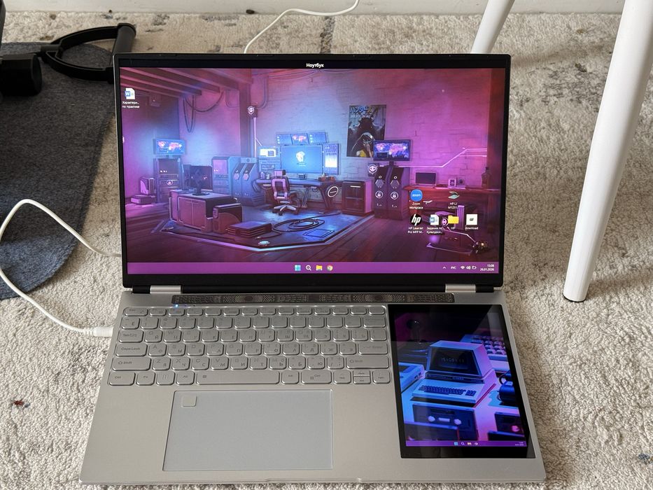 Продам ноутбук с двумя дисплеями Zentek X1 Duo