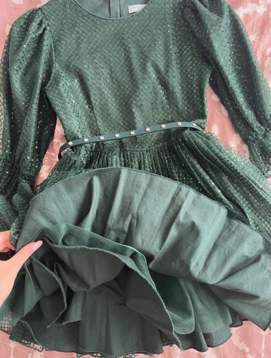 rochiță verde smarald mayoral