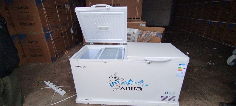 Aiwa japan морозилки 1200л,900л,500л,300л,218л,оптом склад