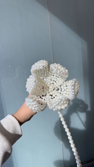 Букет невесты из жемчуга