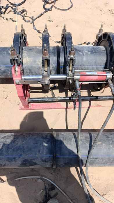 ПАЙКА (сварка), Укладка ПНД Труб