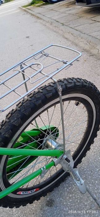 Детски колело BMX зелено