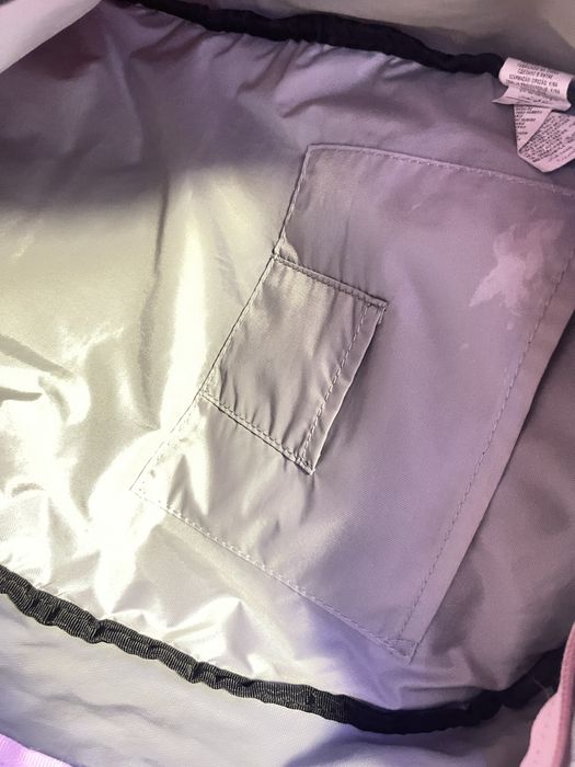 Ghiozdan/Ruxac Nike original cu maner,  roz cu gri cu fermoare si detalii