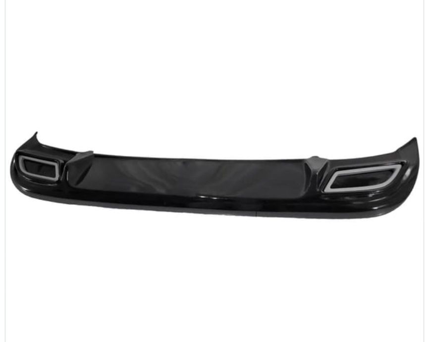 Difuzor bara spate prelungire lip Volkswagen VW Jetta MK6 negru lucios