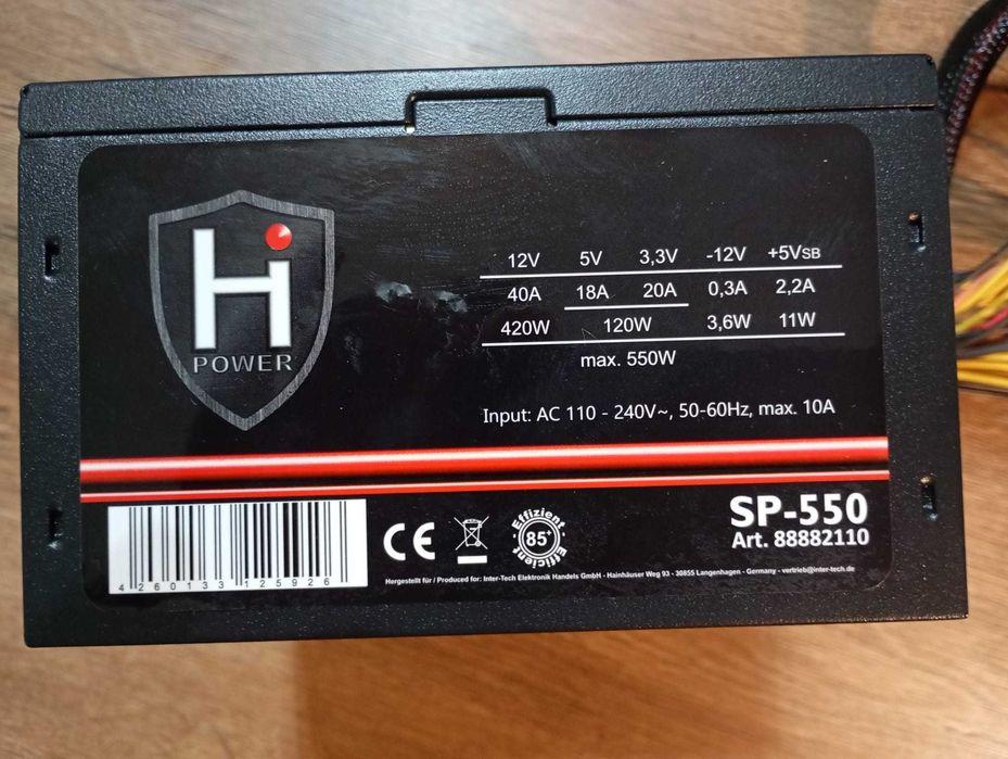 Sursa pc H-Power 550 W