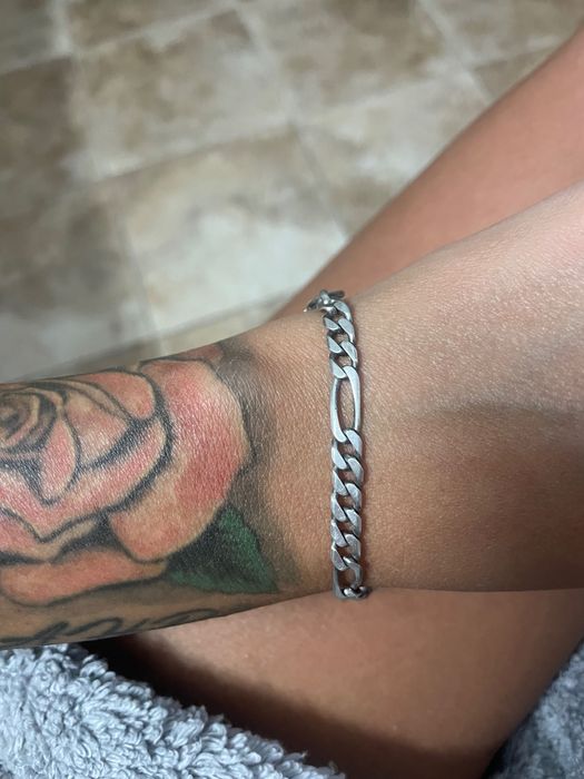 Сребърна гривна пръстен обеци колие