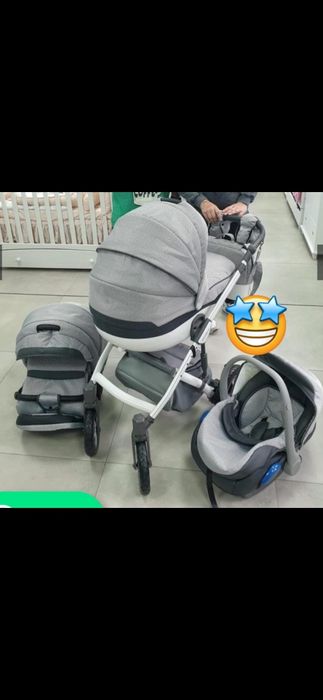 Vând cărucior 3 in 1