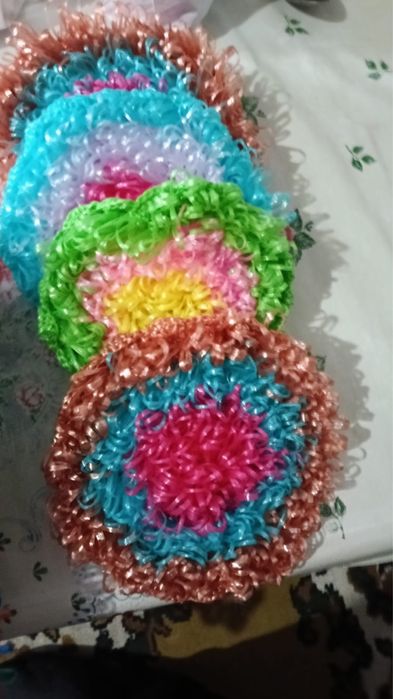 Ручная работа мочалки