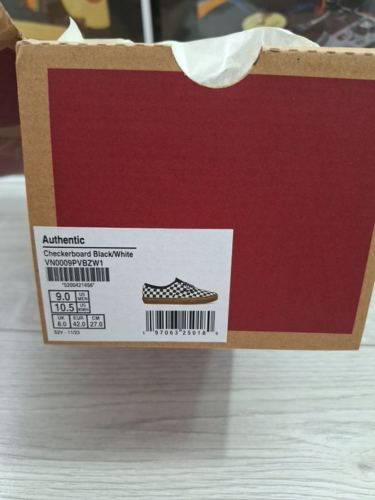 Tenisi Vans Authentic Checkerboard