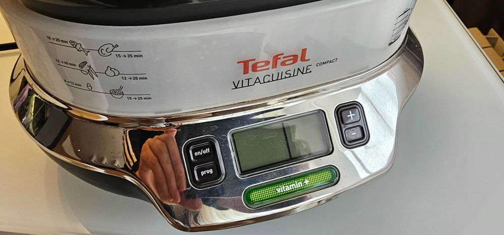 Tefal Vitacuisine Compact - уред за готвене на пара, почти нов