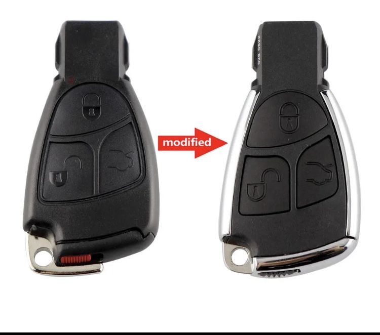 Carcasa cheie Mercedes Benz E CLS ML C 3 butoane