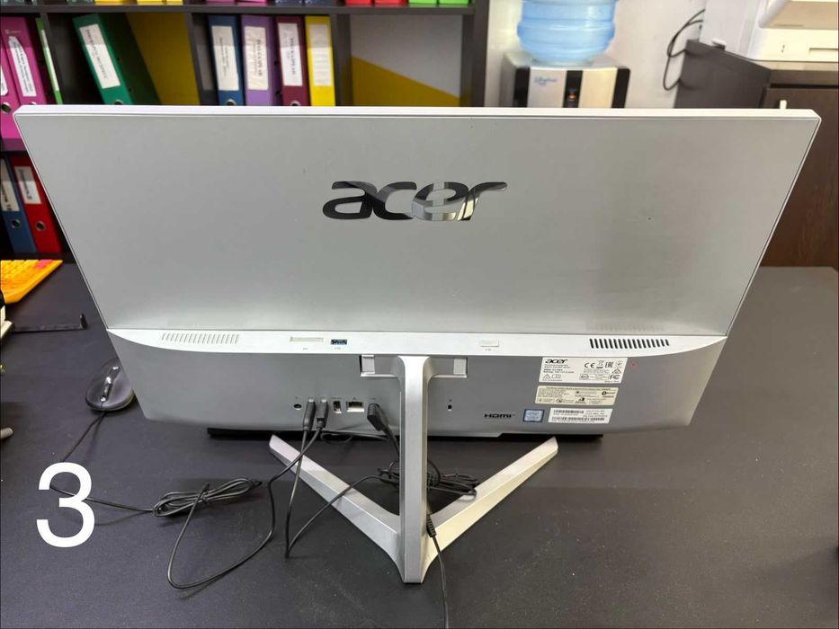 Моноблок Acer Aspire C24 — Core i3-8130U, 4 ГБ, HDD 224 ГБ