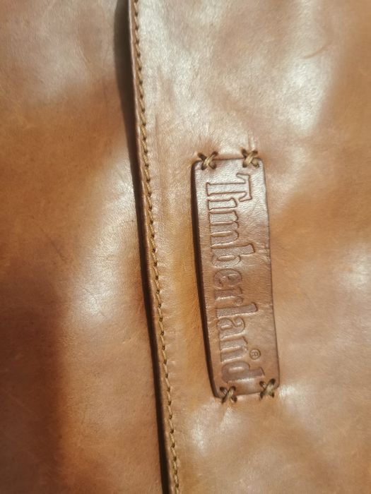Geantă de umăr, din piele,Timberland, Italia.