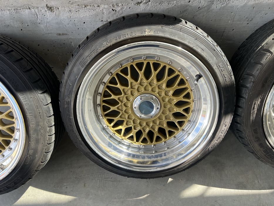 BВS LENSO  5x100 /16 джанти с хубави гуми wv golf