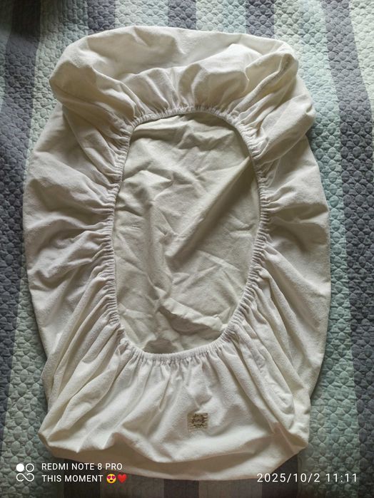 Наматрасник не промокаемый для детской кроватки